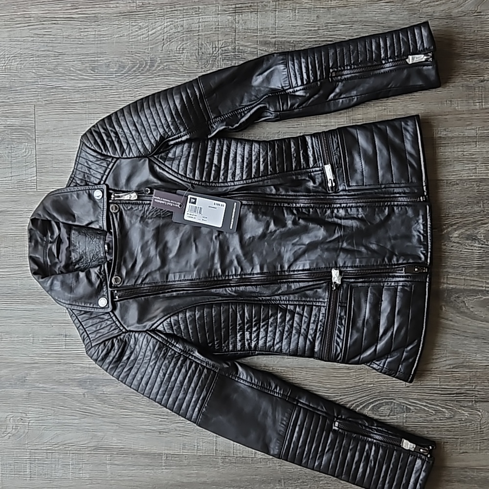 BNWT Bob & Christensen leather jacket
